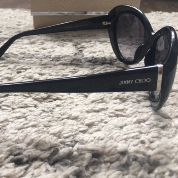 Jimmy Choo Black Valentina/s Sunglasses - Picture 5 of 9